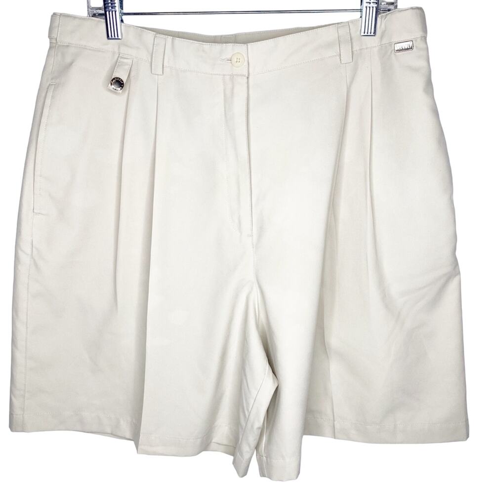 Liz Claiborne Lightweight Golf Tan Shorts Size 16